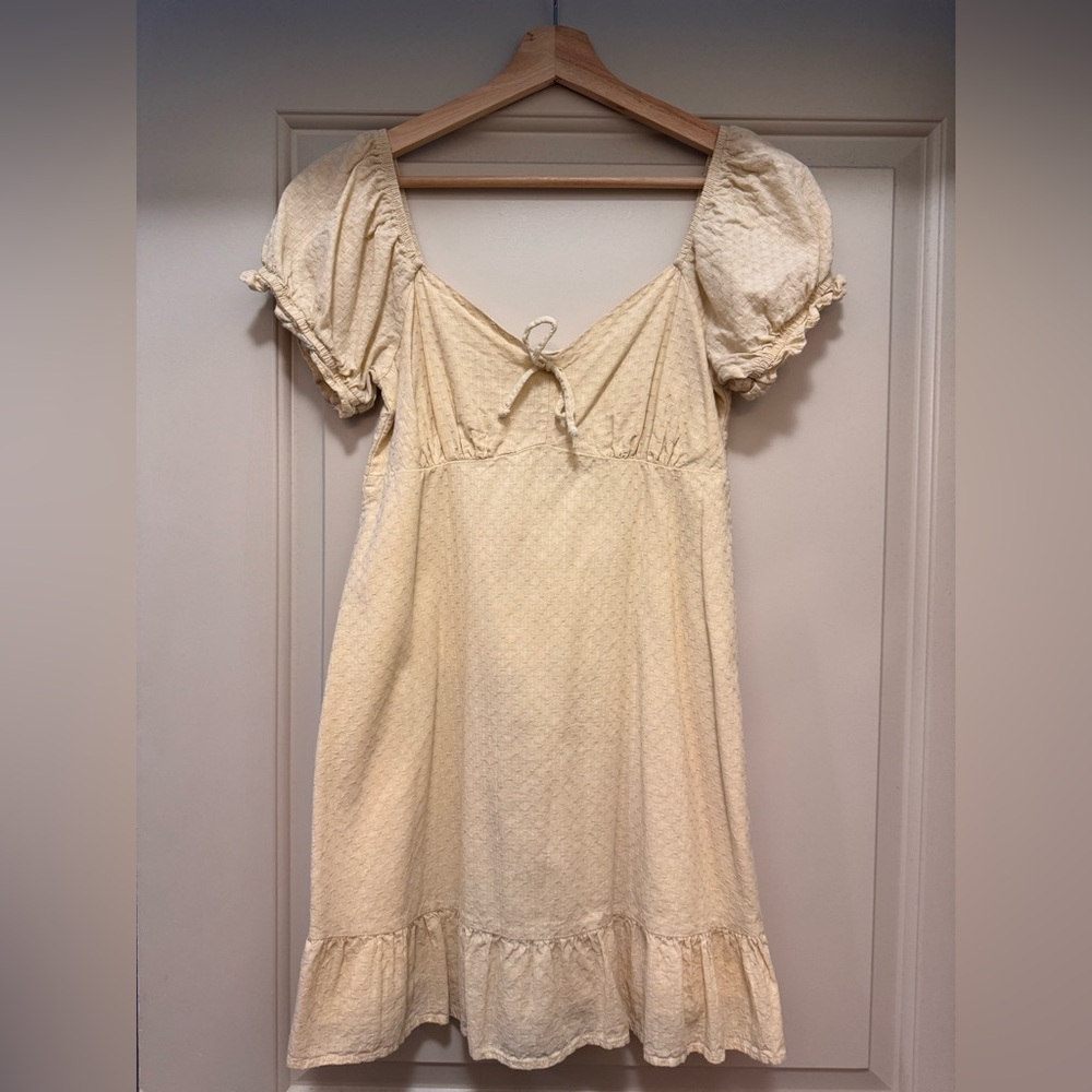 Wild Fable Butter Yellow Mini Dress